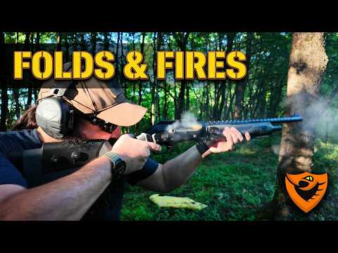 Panzer FS1 PRO Folding Shotgun Actually Worked Very Well  Axor Arms