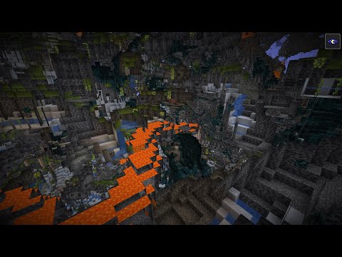 ShatteredWorldLimits Showcase Mincraft 1.19.2 Improved cave features!