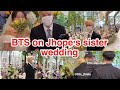 Jiwoo Wedding BTS Attended JHope S Sister Wedding