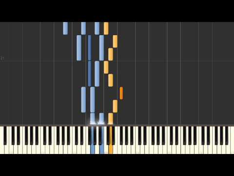 Adesh Kan Fi Nass-Fairuz (Amanda Lazkani) 50% Speed - Synthesia piano tutorial