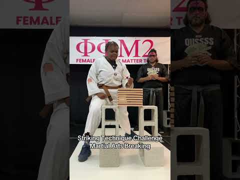 Striking Technique Challenge | Martial Arts Power Hand Board Breaking #martialarts #karate #sports
