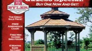 preview picture of video 'December Gazebo Sale at Byler Barns and Backyards! Super Savings + 6 months Same as Cash!'