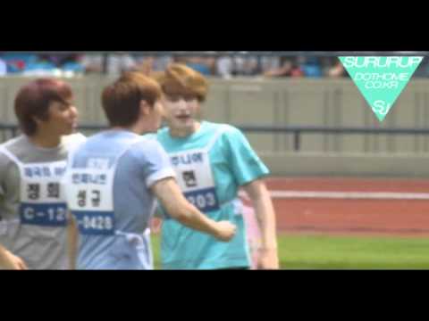 110827 Idol sports day 규현 (Kyuhyun)