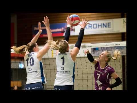 170118 Sliedrecht Sport Dames 1 - Eurosped TVT Dames 1 (Foto's: Hans van Wijngaarden)