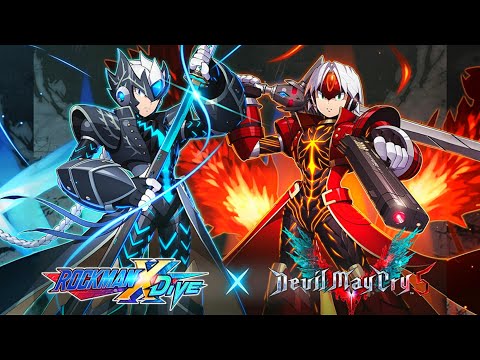 『 Mega Man X Dive 』OST Devil Trigger  Devil May Cry 5 - Main Menu Theme