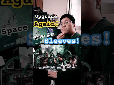 Upgrade and upgrade again, now there's space for card sleeves too! #Destinies #Witchwood #命運之輪 #幻境森林