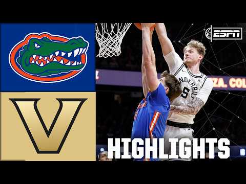 DOWN TO THE WIRE 🍿 Florida Gators vs. Vanderbilt Commodores | Full Game Highlights | ESPN CBB