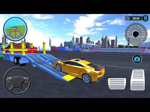 Us Police Multi Level Car Transporter Truck 2021 – Best Android Gameplay