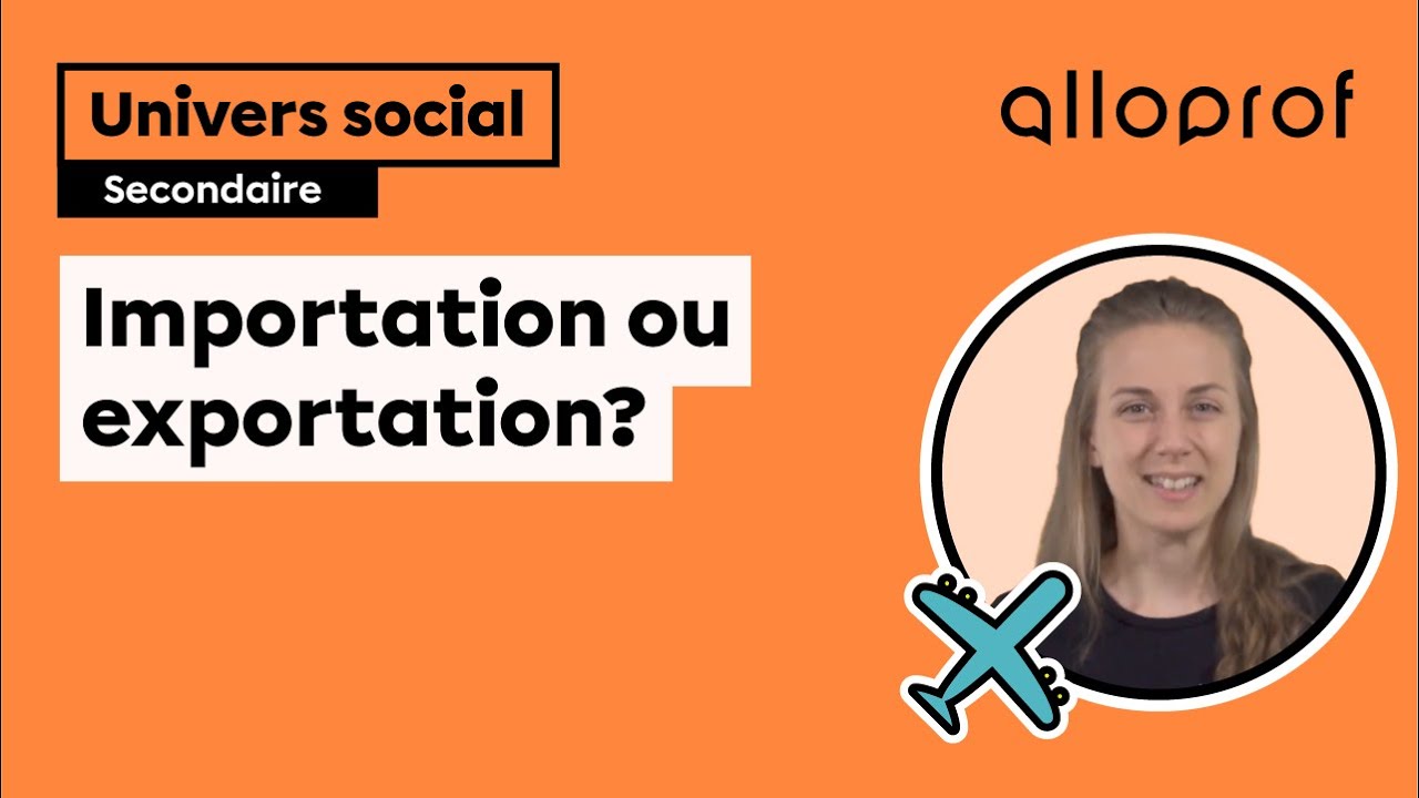 Importation ou exportation?