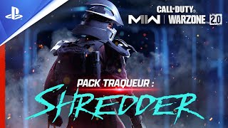Call of Duty: Modern Warfare II & Warzone 2.0 - Trailer du pack traqueur : Shredder | PS5, PS4