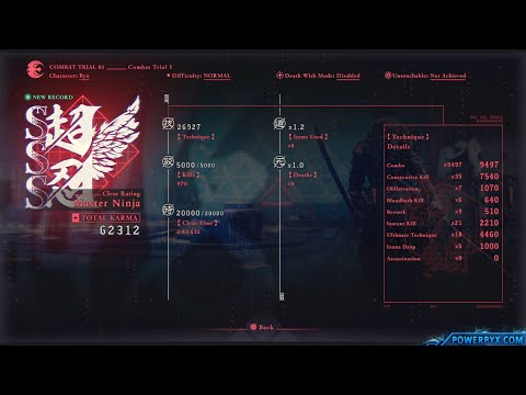 Ninja Gaiden 4 - All Combat Trials (Challenges)