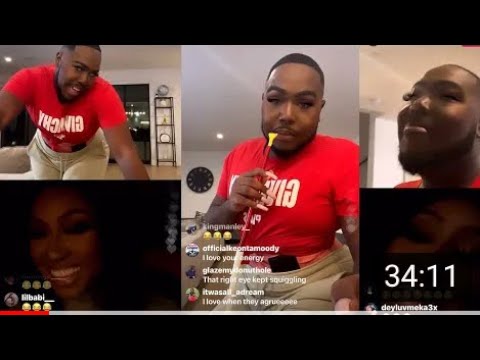 SANTANA & CARESHA FULL IG LIVE 2021|😂😂 (HILARIOUS) | ZEUS SHOWS UP | SANTANA & YUNGMIAMI IG LIVE