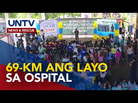 Barangay na 69km ang layo sa ospital, narating ng medical mission ng MCGI at Philippine Army