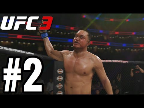 UFC 3 Light Heavyweight Career Mode Walkthrough Part 2 - KIMURA!