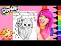 The Best 16 Shopkins Coloring Pages Cookie
