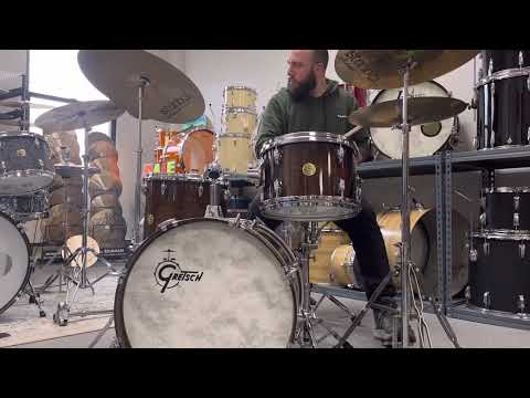 Gretsch USA Custom Antique Maple Gloss "Bop" Drum Set