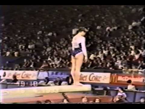11th AA HUN Andrea Molnar BB   1993 World Gymnastics Championships 9 325