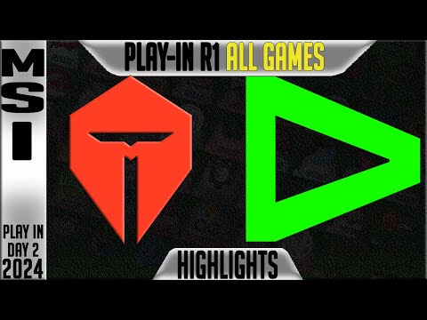 TES vs LLL Highlights ALL GAMES | MSI 2024 Play-Ins Round 1 Day 2 | TOP Esports vs Loud