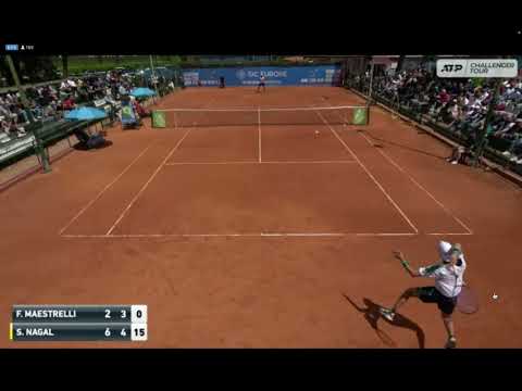 Sumit Nagal vs Francesco Maestrelli - 2023 ATP Rome Challenger Round 1