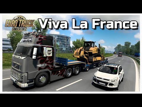 Bordeaux to Nantes - Viva La France | Euro Truck Simulator 2 - 4K | RTX3080 & Wheel Cam