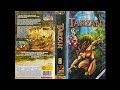 VHS Alku Tarzan 2000 Luvun Uusintajulkaisu