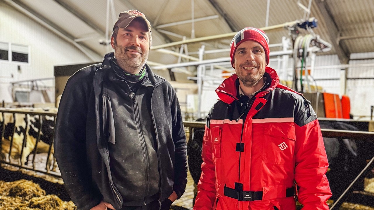 Første i Norge med Lely A5 Next og automatisk melkefilter
