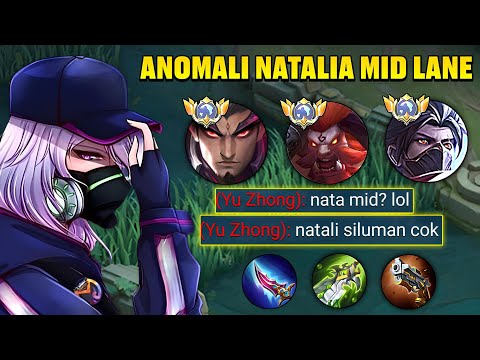 UNTOUCHED 🔥 THIS IS THE HORROR OF NATALIA MID LANE | THE MOST PAINFUL NATALIA BUILD 2026 - MLBB
