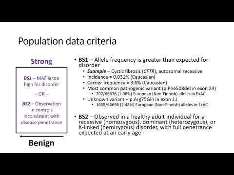 Use of Population Data in ACMG/AMP Sequence Variant Interpretation Criteria