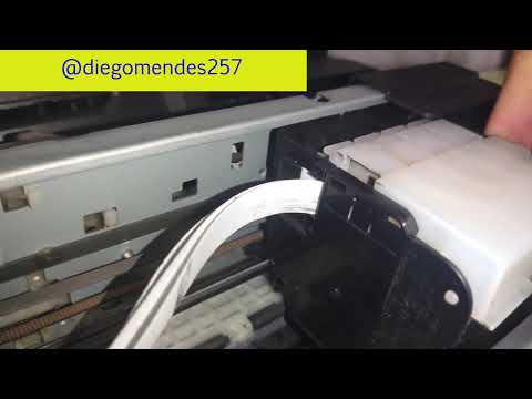 Unlock EPSON printer carriage