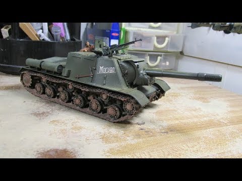 Building Tamiya JSU-152. From Start to Finish
