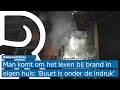 Een dode bij uitslaande brand in woning in Hellevoetsluis