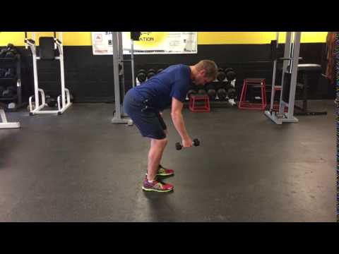 Single Arm Dumbbell Reverse Fly