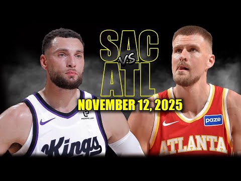 Atlanta Hawks vs Sacramento Kings Full Game Highlights - November 12, 2025 | NBA Season