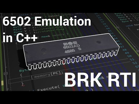 Emulating a CPU in C++ #31 (6502) -  Break & Return From Interrupt