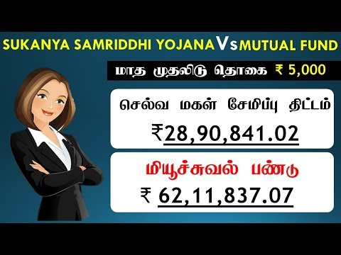 செல்வ மகள் சேமிப்பு திட்டம் லாபமா?  Selva Makal Semippu Thittam vs Mutual fund explained in Tamil Video