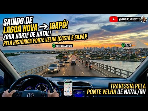 Natal RN bairro de lagoa nova até a zona norte bairro de igapó