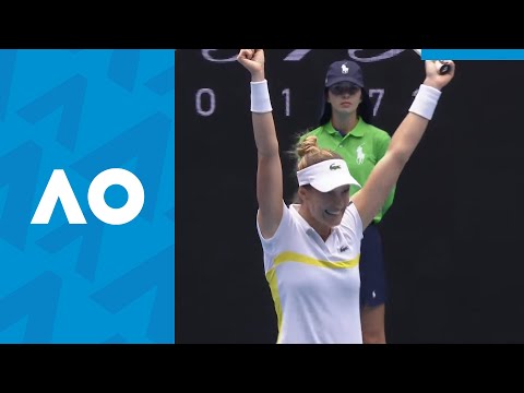 Bernarda Pera vs. Angelique Kerber match highlights (1R) | Australian Open 2021