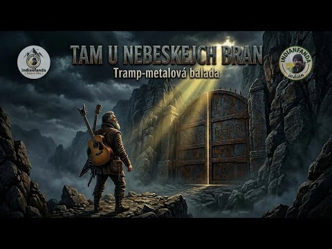 Indianfanda - Tam u nebeskejch bran ???? (Official Lyric Video) Tramp-metalová