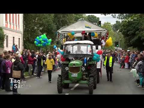 2017 INTERVIEW LANG Der Festumzug zum Tag der Sachsen   Lohsaer Vereine