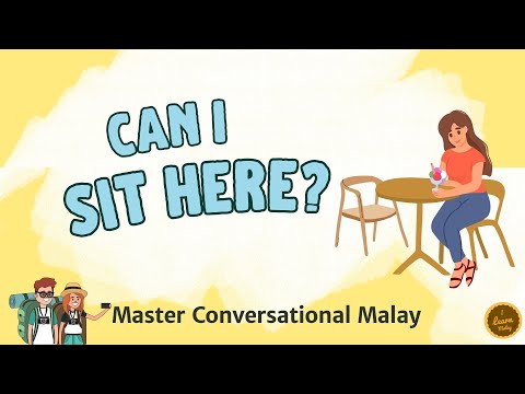 How to Ask “Can I Sit Here?” in Malay | Real-Life Conversation