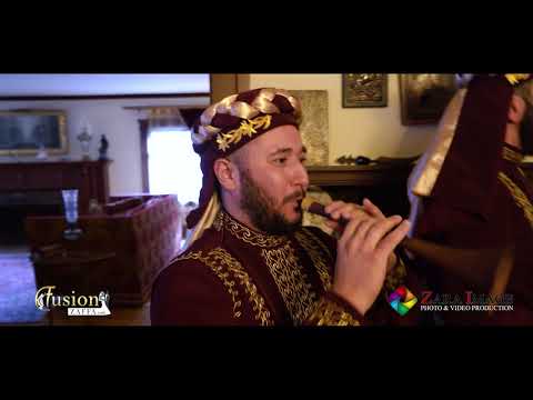 Lebanese zaffa at bride house (Tal3et 3arous) in Pasadena, CA - Fusion Zaffa.