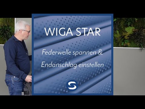 Wiga Star: Federwelle spannen & Endanschlag einstellen (ohne Funk)