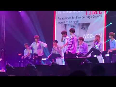 Wanna One Woojin vs Park Jihoon [ Wanna One Fanmeeting in Manila Philippines ]