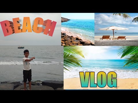 Beach vlog🌊🌊🏖️🏖️............#ramya krishnan