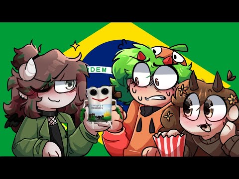 I showed my friends MORE BRAZILIAN STUFF |ft. @SmokeeBee, @b_peanutbuttr