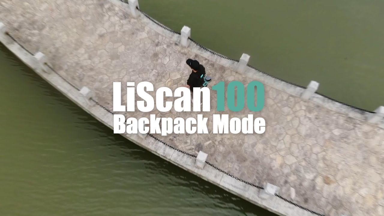 𝗟𝗶𝗦𝗰𝗮𝗻𝟭𝟬𝟬 is ideal to capture precise 3D data of hydraulic structures and their surroundings.