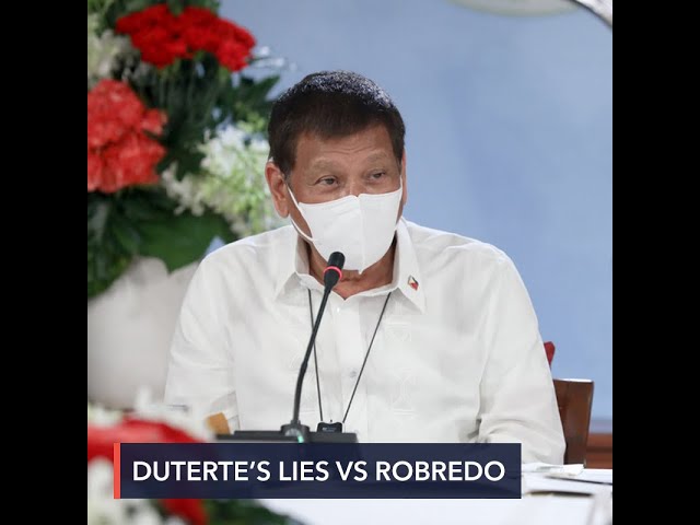 Duterte spews lies, threats against Robredo over typhoon response