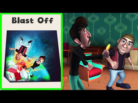 Scary Robber Home Clash - Blast off - Gameplay Walkthrough Video (iOS Android)