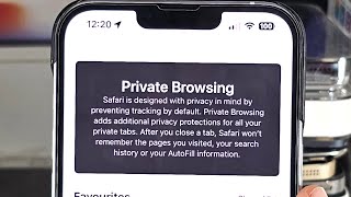 How To Turn On Private Browsing on Safari in iPhone iOS 17