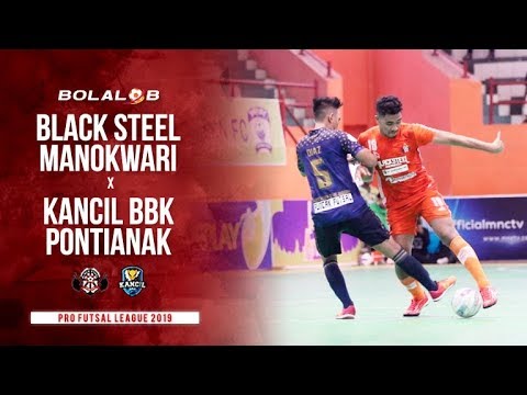 Tendangan Gledek Evan! Black Steel Manokwari 3 x 1 Kancil BBK Pontianak - Pro Futsal League 2019